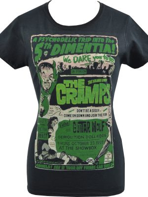 The Cramps 5th Dimentia Ladies T-Shirt