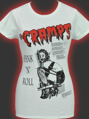 The Cramps Spank 'N' Roll Ladies T-Shirt