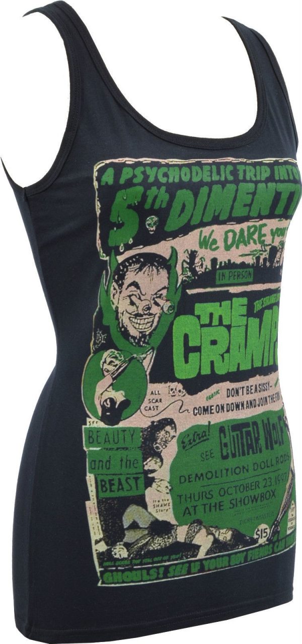 The Cramps 5th Dimentia Ladies Tank Top