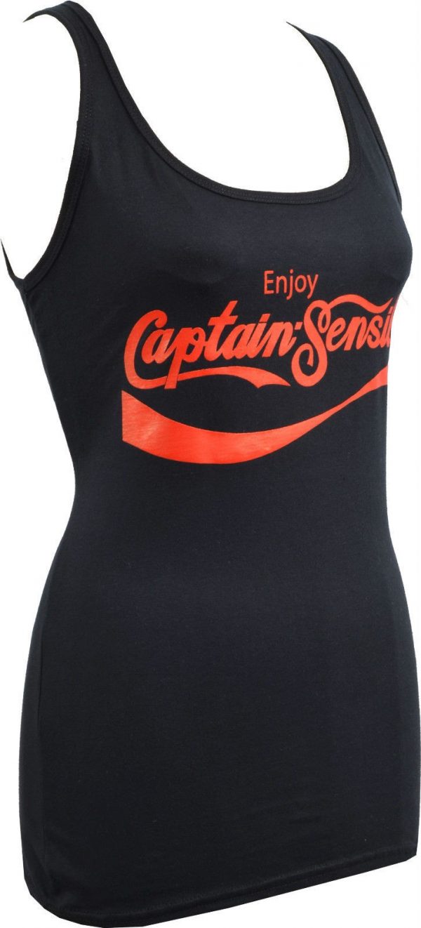 Captain Sensible Soup Ladies Tank Top