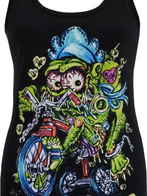 Johnny Ace Born Bad Ladies Black Tank Top