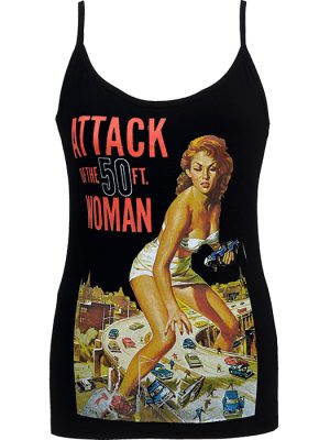 Women's Horror Pin-up Top