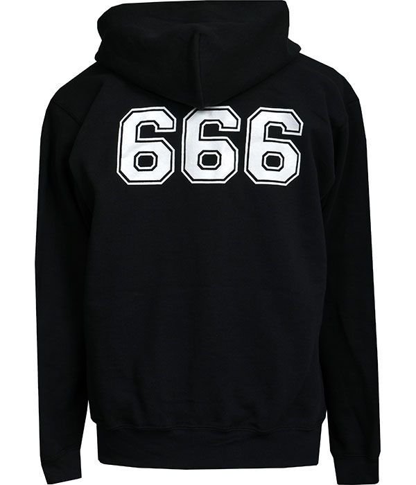 Unisex Satanic Hoodie Team Satan 666 Baphomet