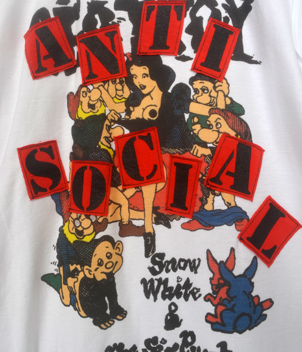 Anti Social Destroy Men’s Seditionaries Style Punk T-Shirt - Small - Image 2