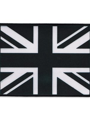 Black Union Jack Patch