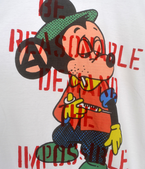 Be Reasonable Demand the Impossible Men’s Seditionaries Style Punk T-Shirt - XL - Image 2