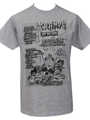 The Cramps Men's Grey T-Shirt