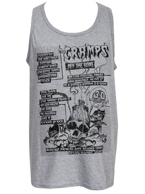 The Cramps Men's Grey Tank Top