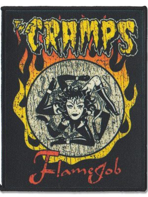 The Cramps Flamejob Patch