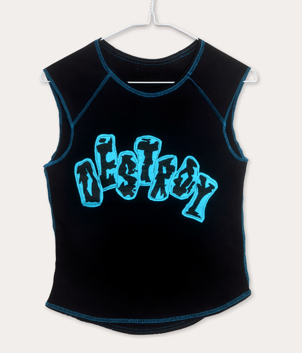 Woman's Destroy Babydoll Tank Top - Image 3
