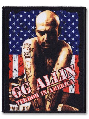 GG Allin Patch