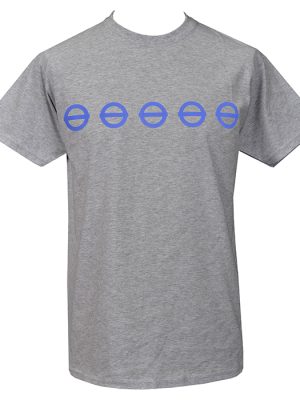 Men's Light Grey Graffiti T-Shirt
