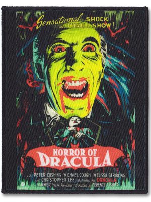 Dracula Horror Poster Patch