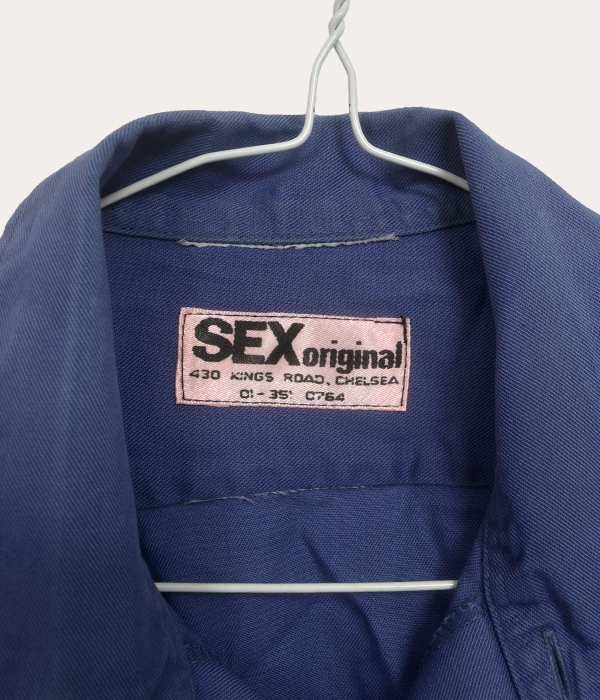 Men's Long Sleeve Navy Seditionaries Shirt - Small - Image 4