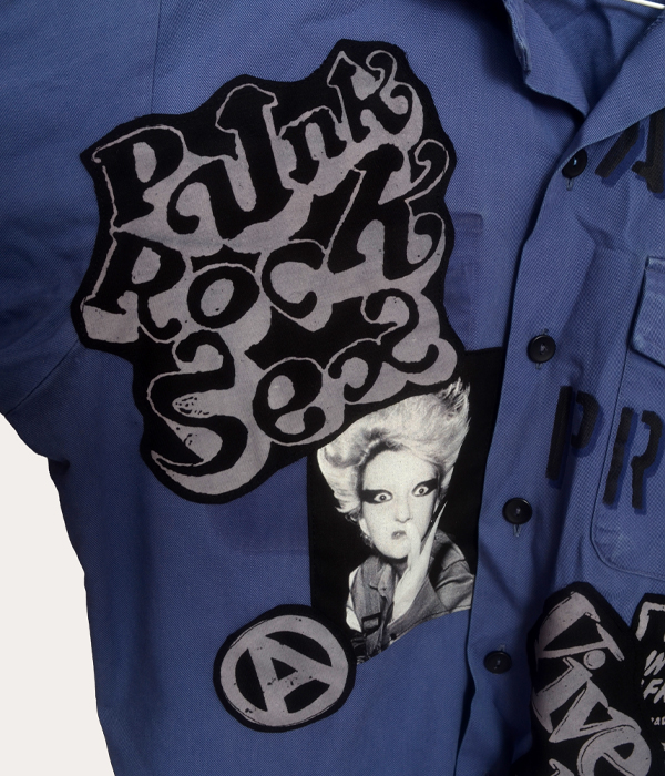 Men's Long Sleeve Navy Seditionaries Shirt - Small - Image 2