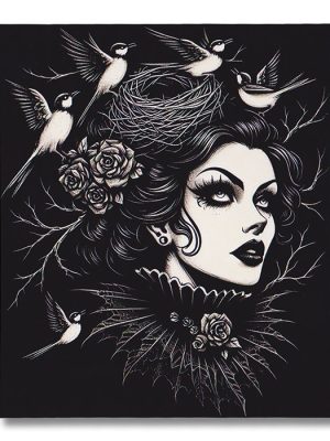 Victorian Gothic Sticker