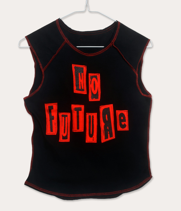 Woman's No Future Babydoll Tank Top - Image 3