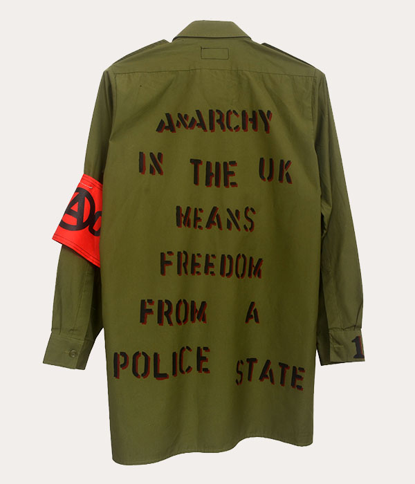 Men's Long Sleeve Olive Green Seditionaries Shirt - Small - Image 5