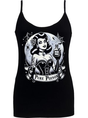 Women's Gothic Pin-up Top