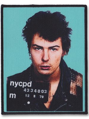Sid Vicious Mugshot Patch