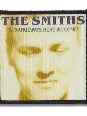 The Smiths "Strangeways, Here We Come" album cover patch for dedicated fans.