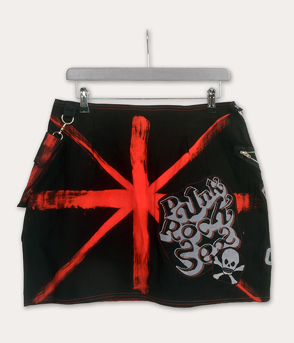 Woman's Seditionaries style Punk Mini Skirt - M/L - Image 2