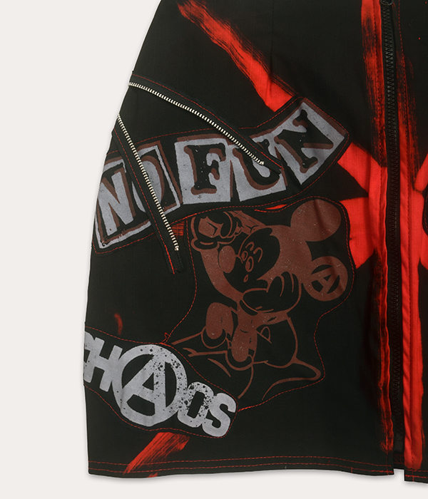 Woman's Seditionaries style Punk Mini Skirt - M/L - Image 4