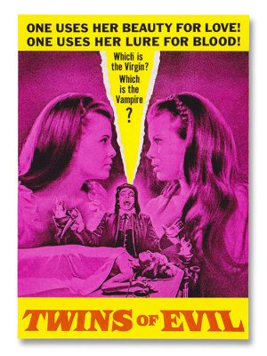 Twins of Evil Sticker