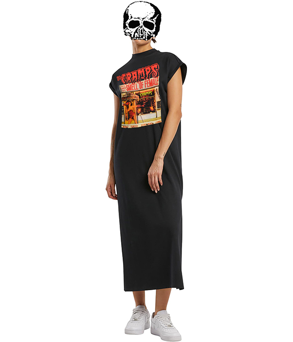 The Cramps ‘Smell of Female’ Women’s Maxi T-Shirt Dress