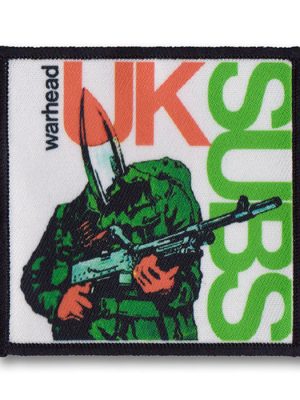 UK Subs Warhead Patch