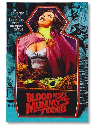 Vintage Horror Poster Sticker