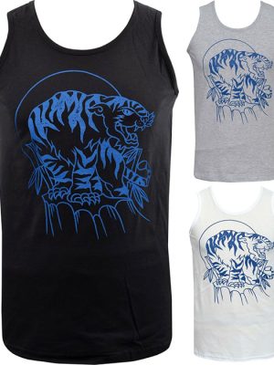 Men's Tiger Tattoo Tank Top