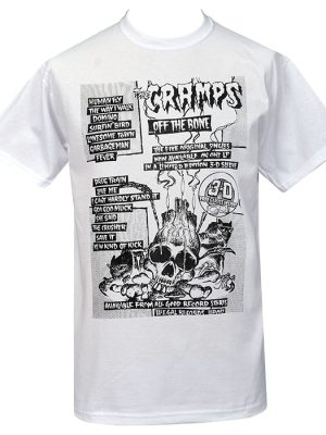 The Cramps Men's White T-Shirt