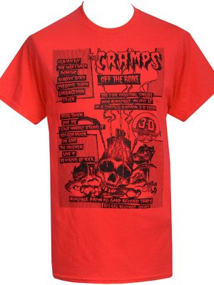 The Cramps Men's Red T-Shirt