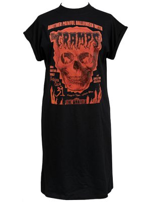 Cramps Halloween T-shirt Dress
