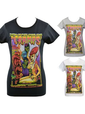 Women's Psychobilly Tiki T-Shirt