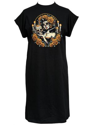 Women's Lowbrow Tattoo T-shirt Dress