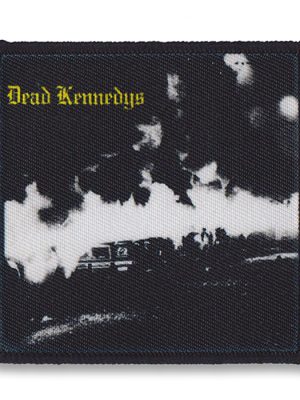 Dead Kennedys Fresh Fruit for Rotting Vegetables sew-on patch with black and white cover design.