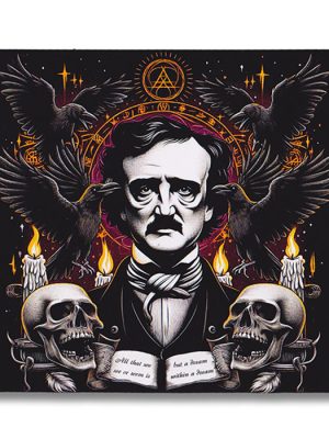 Edgar Allan Poe Sticker