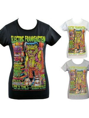 Women's Electric Frankenstein T-Shirt