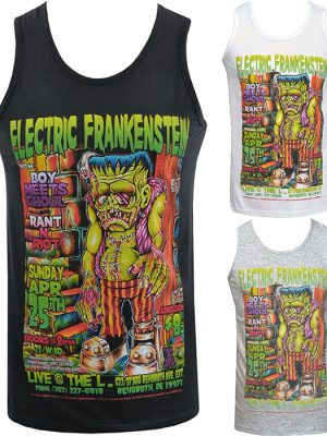 Electric Frankenstein Men's Tank