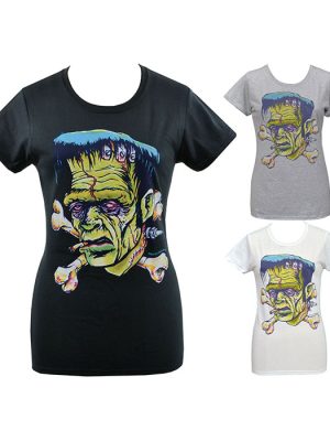 Lowbrow Frankenstein Women's T-Shirt