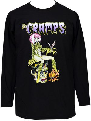 Mens Psychobilly Long Sleeve Top