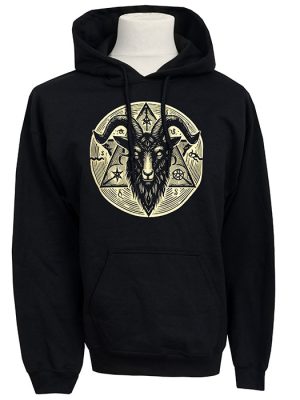 Baphomet Goat Hoodie