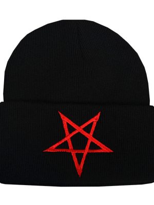 Inverted Pentagram Beanie Hat