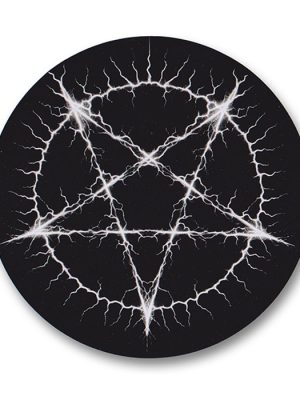 Metal Pentagram Sticker