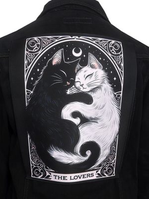 The Lovers Cat Back Patch