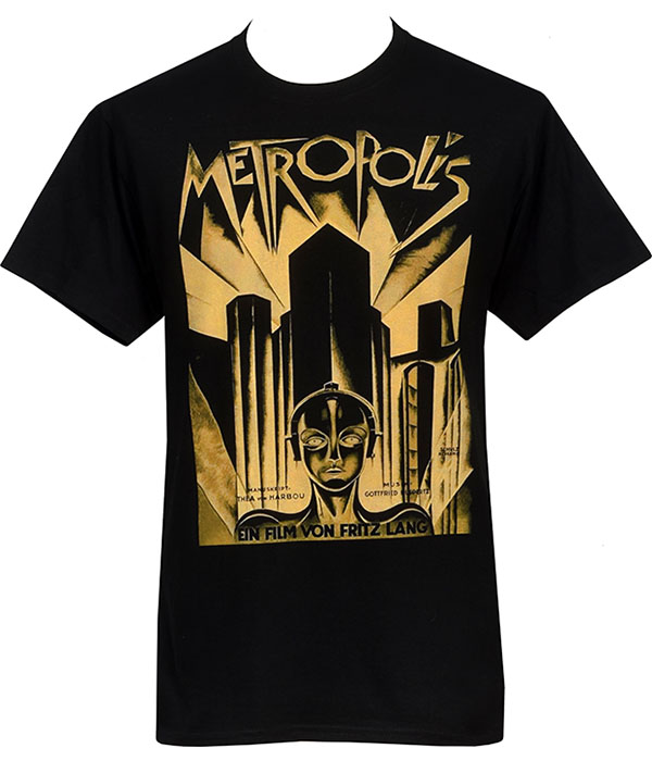 T-shirt Officiel Dream Theater 'Metropolis' - Coton, Unisexe - Pour Hommes & Femmes Fans De Metal