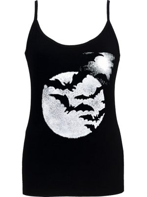 Women's Gothic Vampire Bats Top