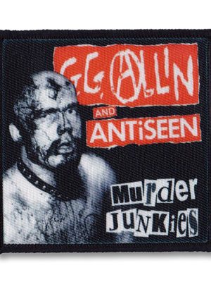 GG Allin Murder Junkies Patch